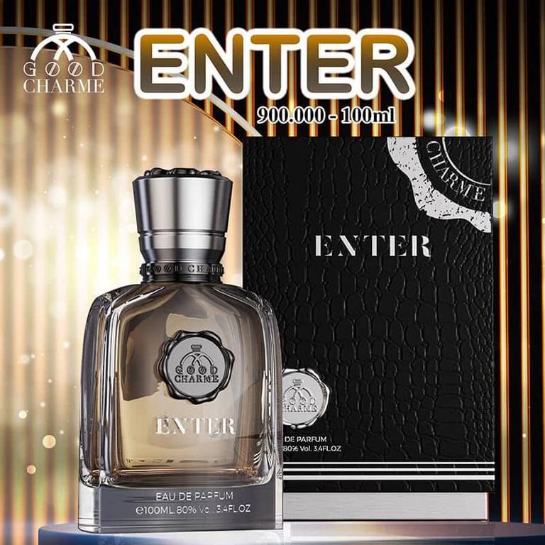 Nước Hoa Nam Cao Cấp GOOD CHARME ENTER 100ml Lưu Hương Lâu Mạnh Mẽ, Lịch Lãm, Đẳng Cấp Chính Hãng